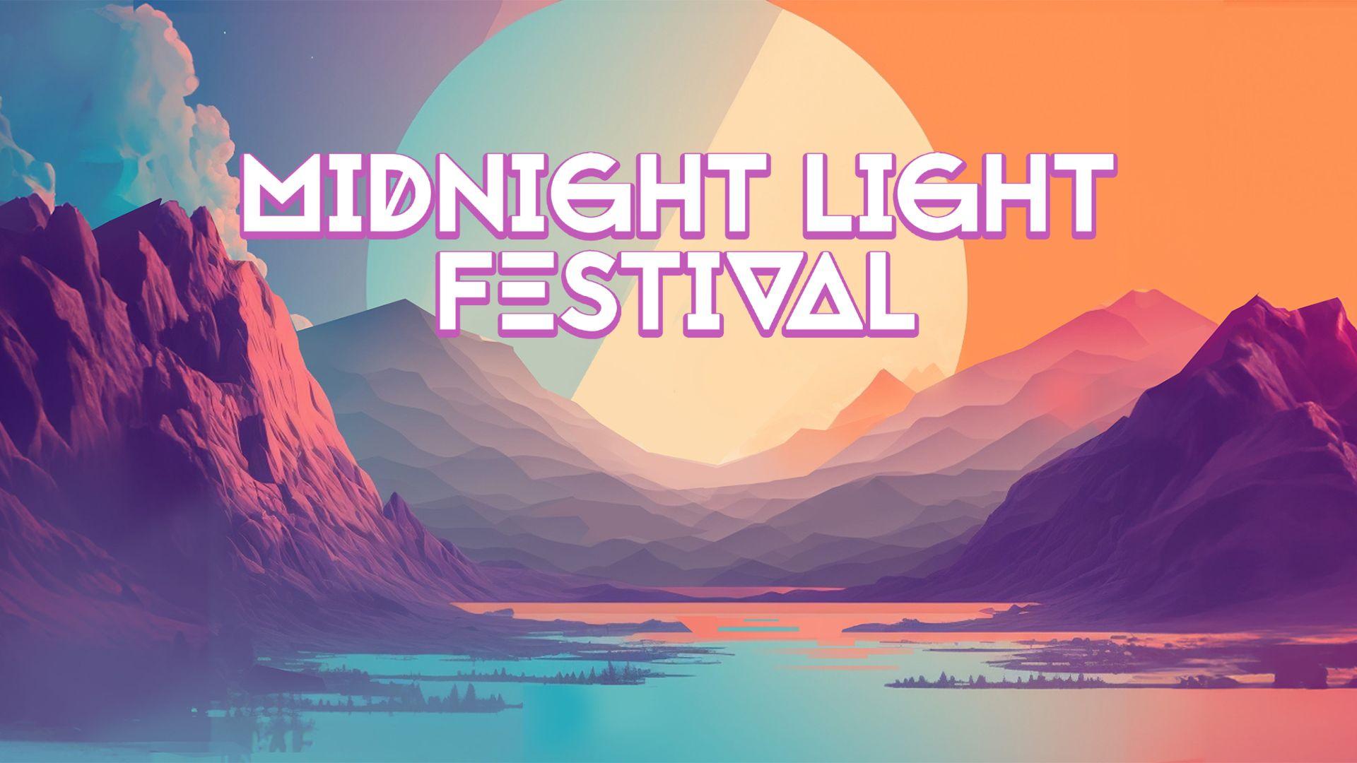 Midnight Light Festival banner
